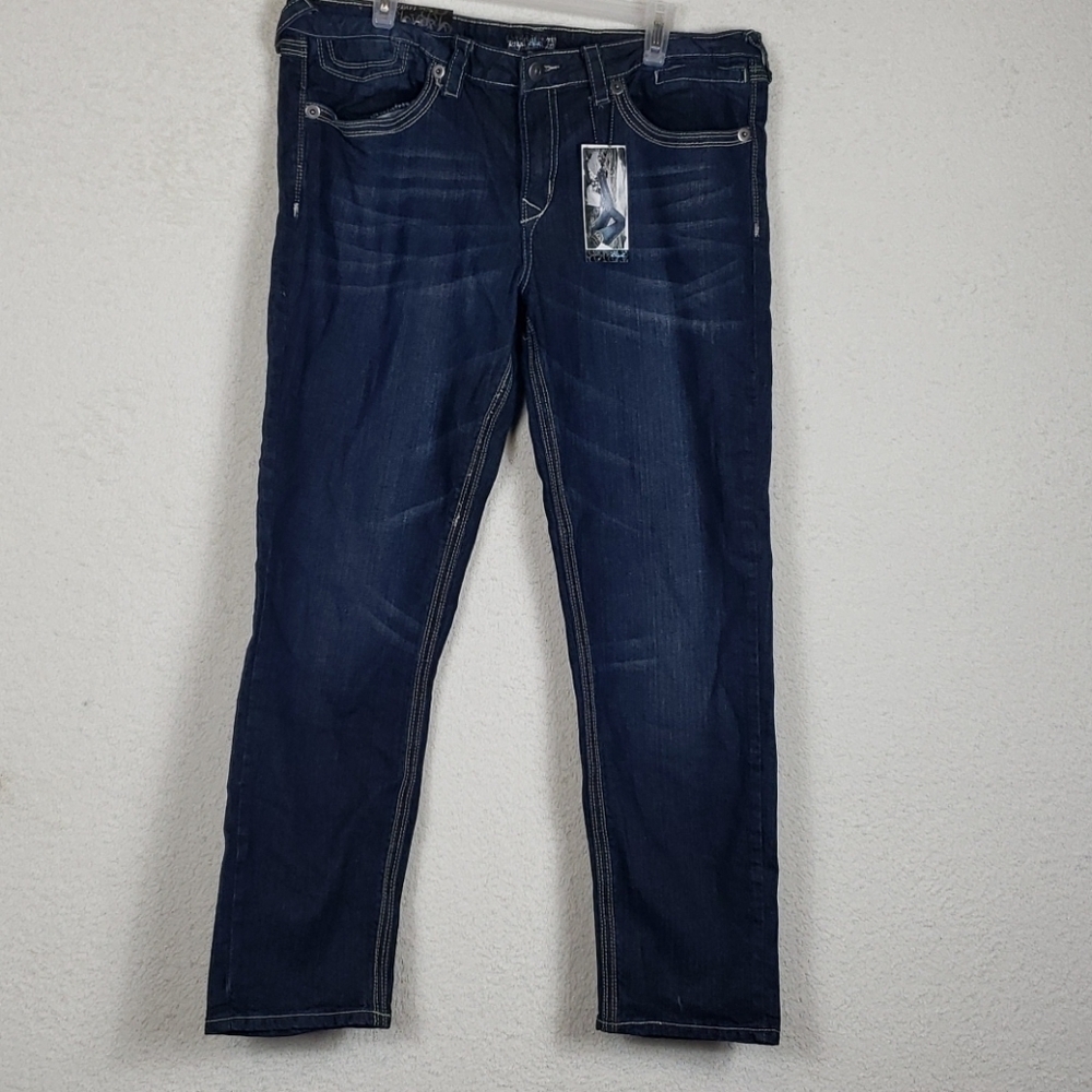 NWT royal blue boot cut jeans